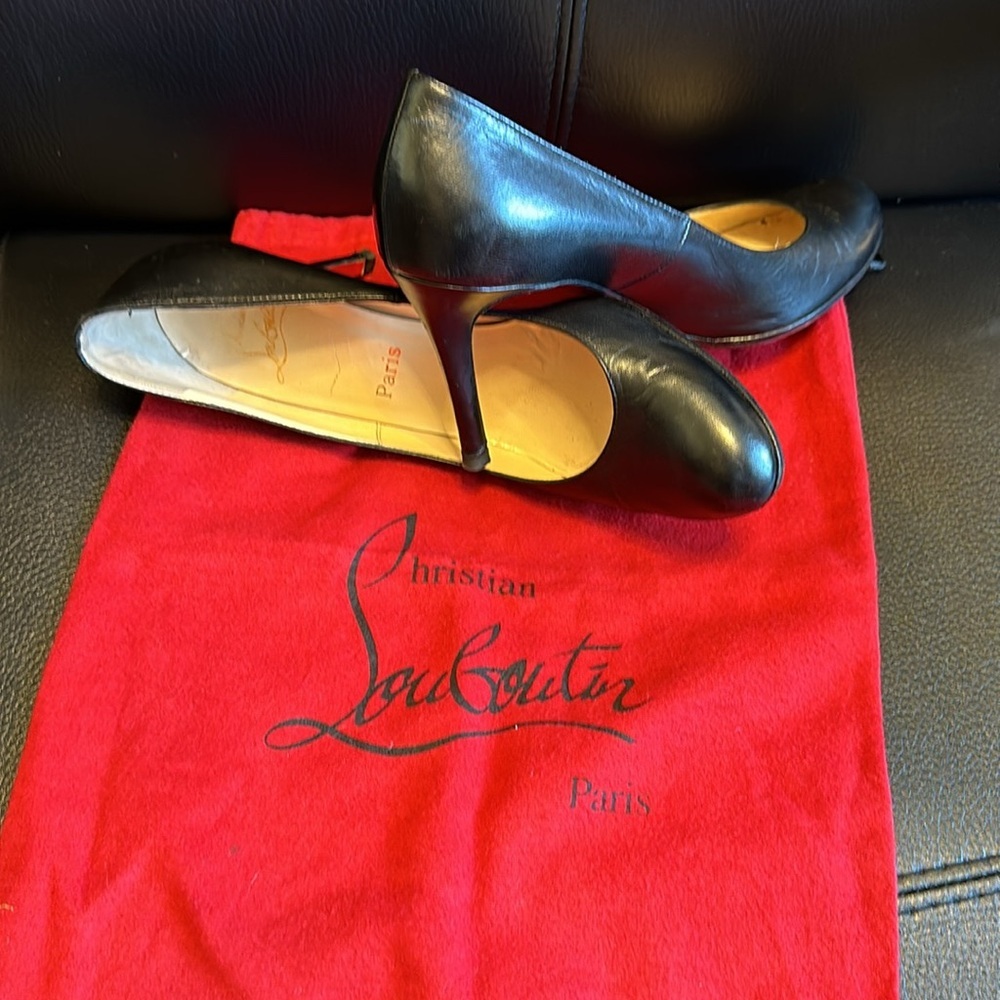 (8/10 use) Christian Louboutin Pigalle follies 100 Nappa shiny. 39. W/dust bag